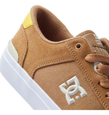 Skate Topanky DC Shoes Teknic S Panske Hnede Žlté | DC-2378490