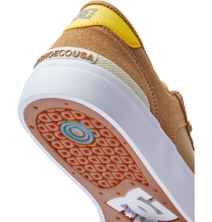 Skate Topanky DC Shoes Teknic S Panske Hnede Žlté | DC-2378490