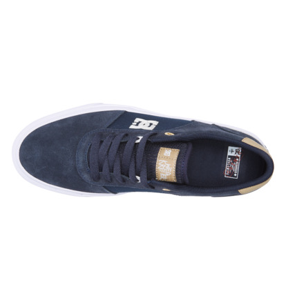 Skate Topanky DC Shoes Teknic S Wes Panske Námornícka Modrá Biele | DC-8049356