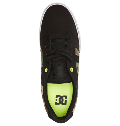 Slapky DC Shoes Anvil Tx Se Panske Čierne Maskacove | DC-8290465