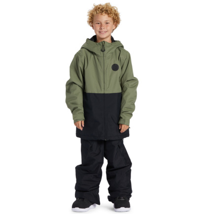 Snowboardové Bundy DC Shoes Basis Technical Detske Zelene | DC-8796430