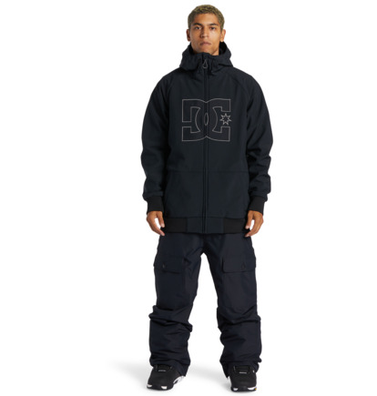 Snowboardové Bundy DC Shoes Spectrum Technical Softshell Panske Čierne | DC-7386915