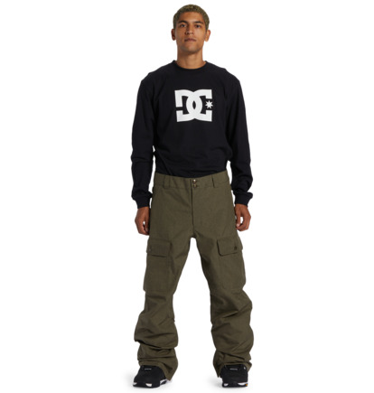 Snowboardové Nohavice DC Shoes Code Technical Panske Hnede | DC-6374201