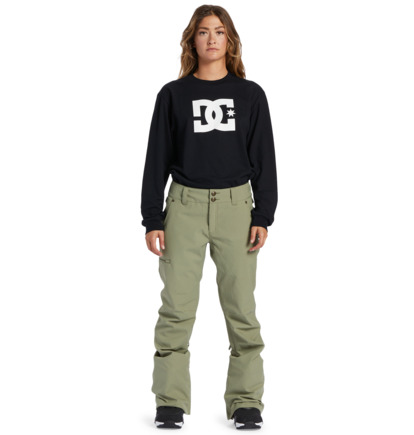 Snowboardové Nohavice DC Shoes Viva Technical Damske Zelene | DC-7954086