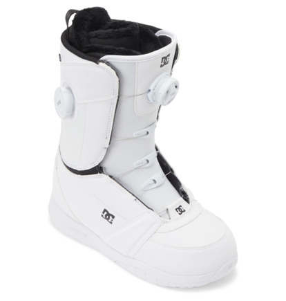 Snowboardové Topánky DC Shoes Lotus BOA® Damske Biele Biele | DC-8634751