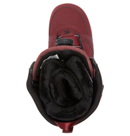 Snowboardové Topánky DC Shoes Lotus BOA® Damske Bordove Čierne | DC-0392841