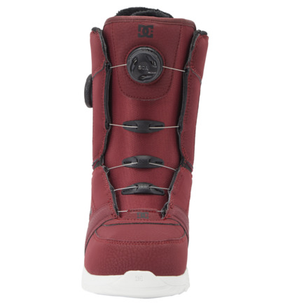 Snowboardové Topánky DC Shoes Lotus BOA® Damske Bordove Čierne | DC-0392841