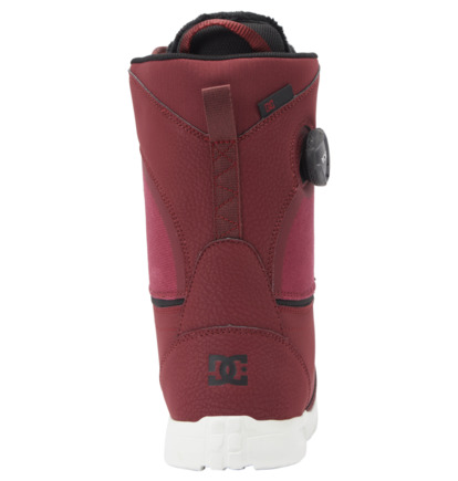 Snowboardové Topánky DC Shoes Lotus BOA® Damske Bordove Čierne | DC-0392841