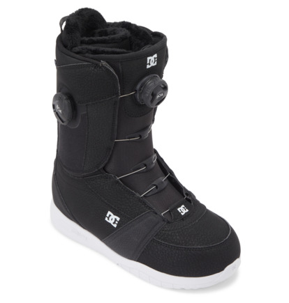 Snowboardové Topánky DC Shoes Lotus BOA® Damske Čierne Biele | DC-6851724