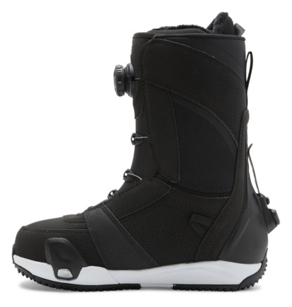 Snowboardové Topánky DC Shoes Lotus Step On BOA® Damske Čierne Biele | DC-1358609