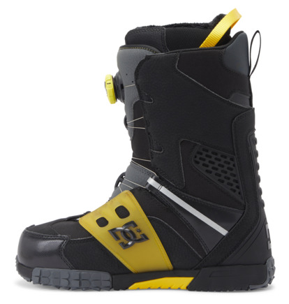 Snowboardové Topánky DC Shoes Phantom BOA® Panske Čierne Žlté | DC-3760891