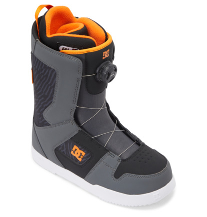 Snowboardové Topánky DC Shoes Phase BOA® Panske Siva Čierne Oranžové | DC-7320498