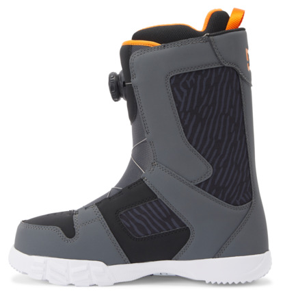 Snowboardové Topánky DC Shoes Phase BOA® Panske Siva Čierne Oranžové | DC-7320498