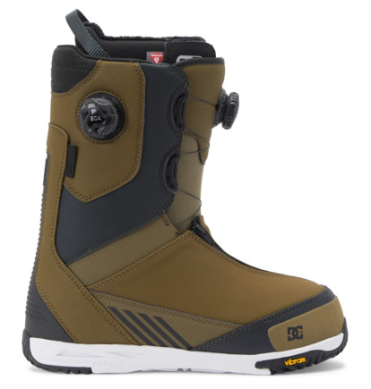 Snowboardové Topánky DC Shoes Transcend BOA® Panske Olivovo Zelená Biele | DC-2458769