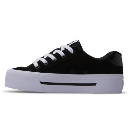 Tenisky DC Shoes Chelsea Platform Damske Čierne Biele | DC-8693215