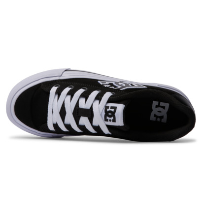 Tenisky DC Shoes Chelsea Platform Damske Čierne Biele | DC-8693215