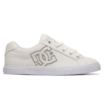 Tenisky DC Shoes Chelsea Tx Damske Biele Strieborne | DC-1076825