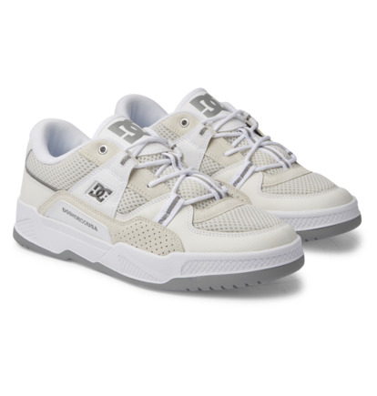 Tenisky DC Shoes Construct Panske Biele | DC-6301254