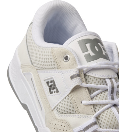 Tenisky DC Shoes Construct Panske Biele | DC-6301254