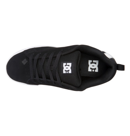 Tenisky DC Shoes Court Graffik Damske Čierne Biele | DC-2645109