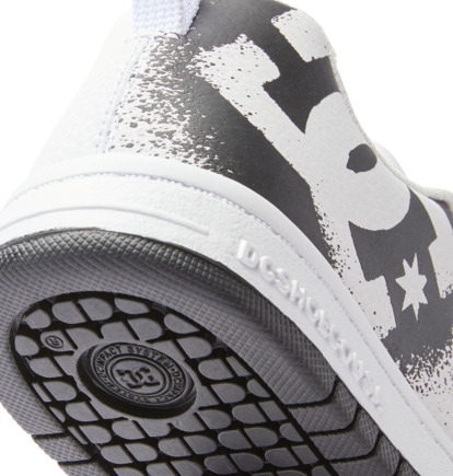 Tenisky DC Shoes Court Graffik Detske Čierne | DC-2863041