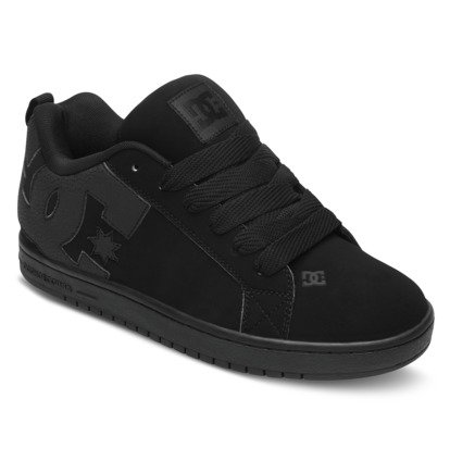 Tenisky DC Shoes Court Graffik Panske Čierne Čierne Čierne | DC-0147592