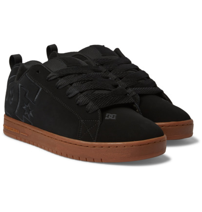 Tenisky DC Shoes Court Graffik Panske Čierne | DC-1675923