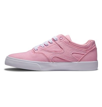 Tenisky DC Shoes Kalis Vulc Damske Ruzove Biele | DC-5178943