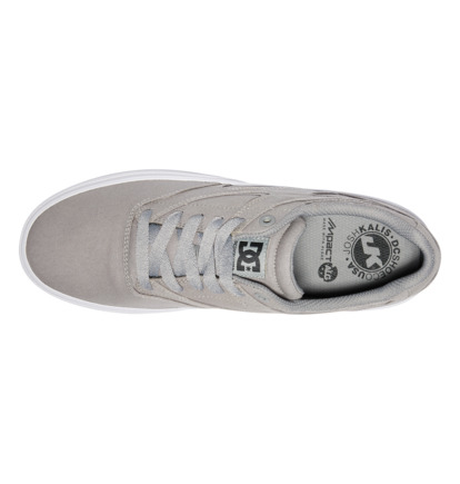 Tenisky DC Shoes Kalis Vulc Panske Siva | DC-9407618