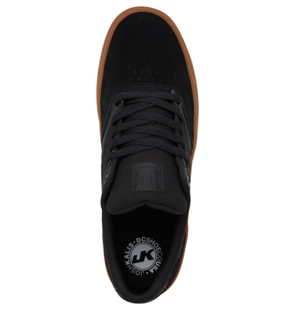 Tenisky DC Shoes Kalis Vulc Panske Čierne Čierne | DC-1537028