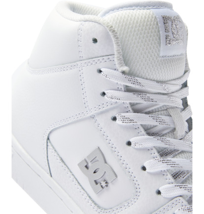 Tenisky DC Shoes Manteca 4 Hi Damske Biele Strieborne | DC-5094817