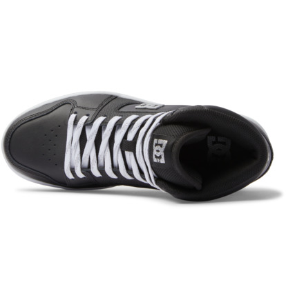 Tenisky DC Shoes Manteca 4 Hi Damske Čierne Strieborne | DC-9712486