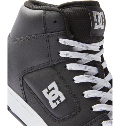 Tenisky DC Shoes Manteca 4 Hi Damske Čierne Strieborne | DC-9712486