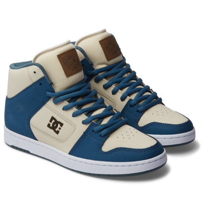 Tenisky DC Shoes Manteca 4 Hi Panske Siva Modre Biele | DC-5108462