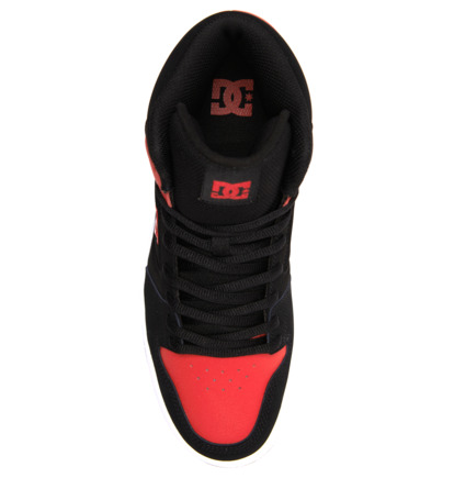 Tenisky DC Shoes Manteca 4 Hi Panske Čierne Červené | DC-7263459