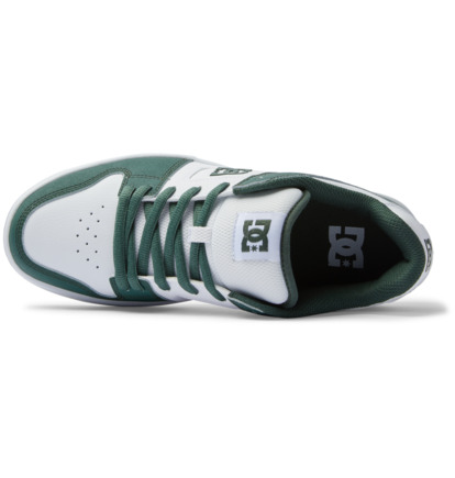 Tenisky DC Shoes Manteca Panske Biele Tmavo Olivovo Zelená | DC-4716092