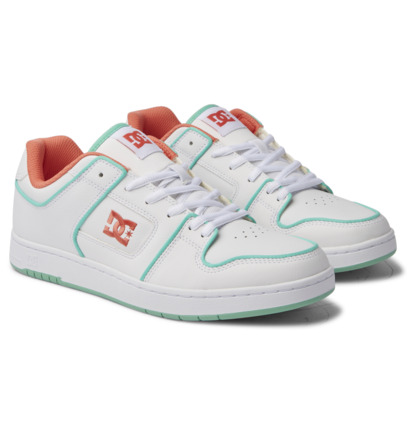 Tenisky DC Shoes Manteca Se Faux Panske Biele Zelene | DC-0418796