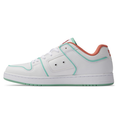 Tenisky DC Shoes Manteca Se Faux Panske Biele Zelene | DC-0418796