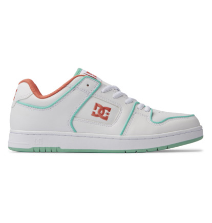 Tenisky DC Shoes Manteca Se Faux Panske Biele Zelene | DC-0418796