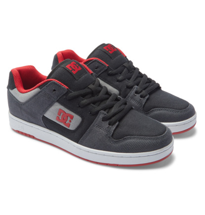 Tenisky DC Shoes Manteca Zero Waste Recycled Panske Čierne Siva Červené | DC-9263018