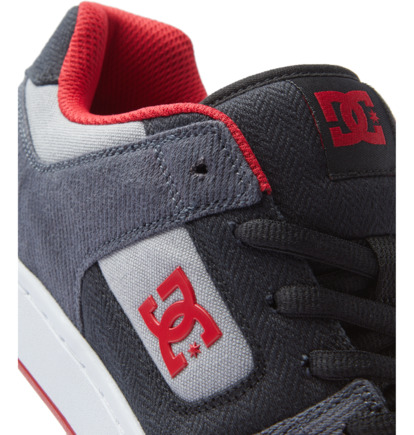 Tenisky DC Shoes Manteca Zero Waste Recycled Panske Čierne Siva Červené | DC-9263018