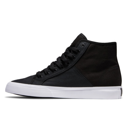 Tenisky DC Shoes Manual Hi Txse High-Top Panske Čierne Biele | DC-2813705