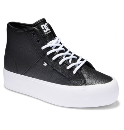 Tenisky DC Shoes Manual Hi Wnt High-Top Damske Čierne Biele | DC-4298016