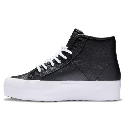 Tenisky DC Shoes Manual Hi Wnt High-Top Damske Čierne Biele | DC-4298016