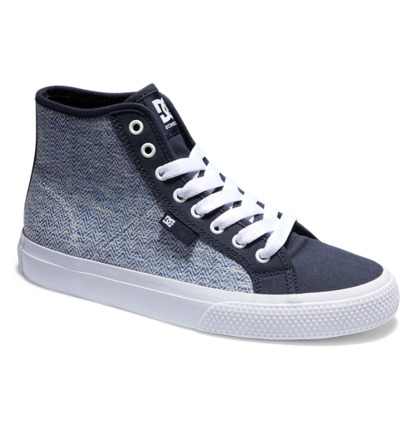 Tenisky DC Shoes Manual High-Top Damske Modre Biele | DC-7139826