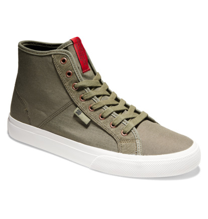 Tenisky DC Shoes Manual High-Top Panske Olivovo Zelená | DC-9627431