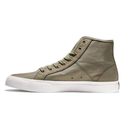 Tenisky DC Shoes Manual High-Top Panske Olivovo Zelená | DC-9627431