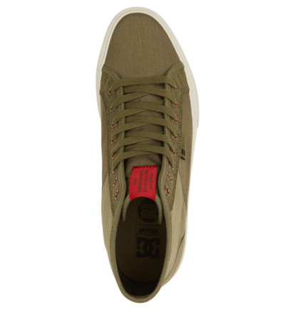 Tenisky DC Shoes Manual High-Top Panske Olivovo Zelená | DC-9627431