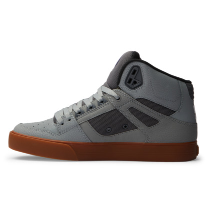 Tenisky DC Shoes Pure High-Top Panske Siva Biele Siva | DC-8793502