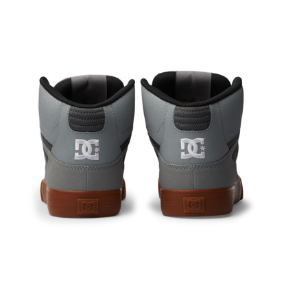 Tenisky DC Shoes Pure High-Top Panske Siva Biele Siva | DC-8793502